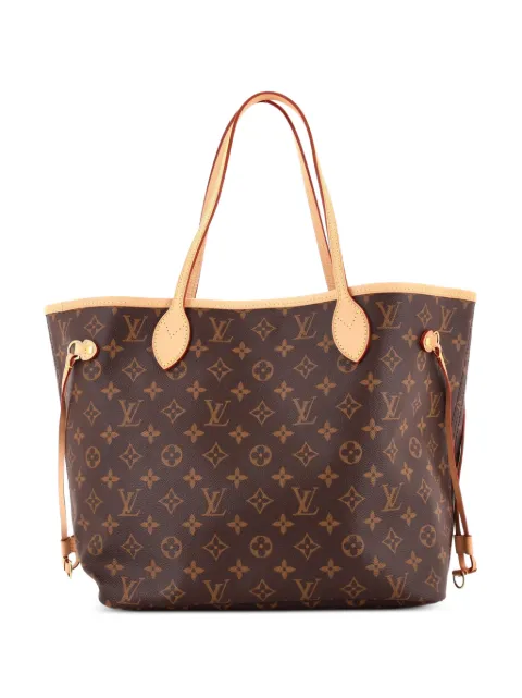 Louis Vuitton Pre-Owned Neverfull NM Monogram Canvas MM tote bag Brown DQ57DJY8L3RDNS5P