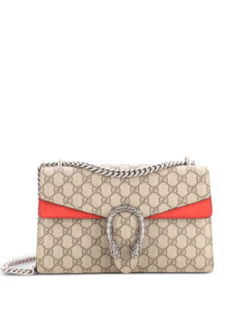 Gucci Pre-Owned Dionysus Bag GG Coated Canvas Small shoulder bag Brown CBV5BO3R8FWC8HRN
