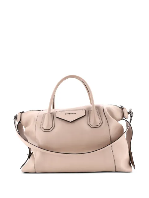 Givenchy Pre-Owned Antigona Soft Bag Leather Medium satchel Neutrals 5JVLG1MZRGU6EWMQ