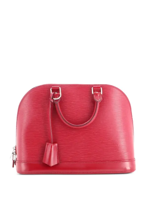 Louis Vuitton Pre-Owned Alma Handbag Epi Leather PM satchel Pink TDUDHOV7HJOVRKEI