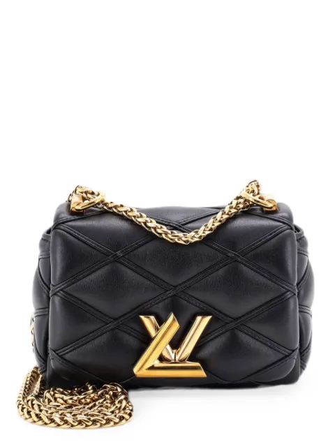 Louis Vuitton Pre-Owned Pico GO-14 Handbag Malletage Leather crossbody bag Black AN0UQH5KT8K4IHC0