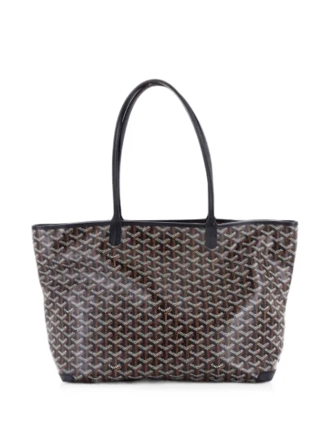 Goyard Pre-Owned Artois Tote Coated Canvas MM shoulder bag Black MI8KDIGD09PUG2A2
