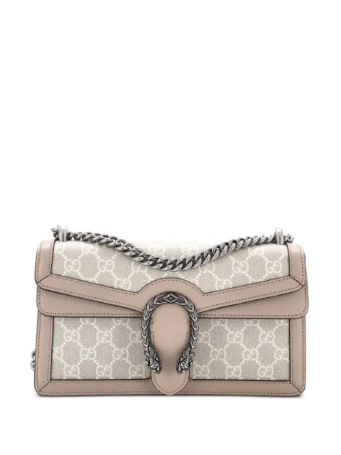 Gucci Pre-Owned Dionysus Bag GG Coated Canvas with Leather Small shoulder bag Neutrals YVGGNRROPZNS89XE