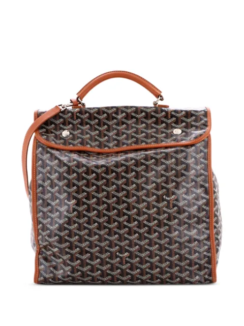 Goyard Pre-Owned Saint Leger Briefcase Coated Canvas backpack Brown GYJLDUM6FYOD3OJR
