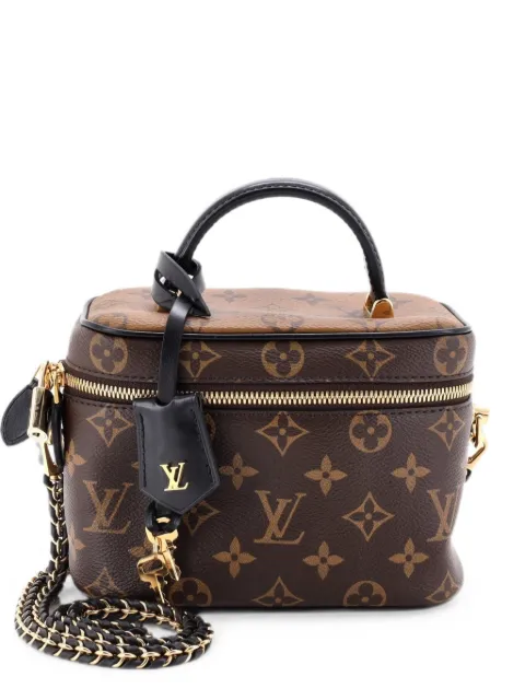 Louis Vuitton Pre-Owned Vanity Handbag Reverse Monogram Canvas PM satchel Brown 1XRT1PJ9ZVOECPBW