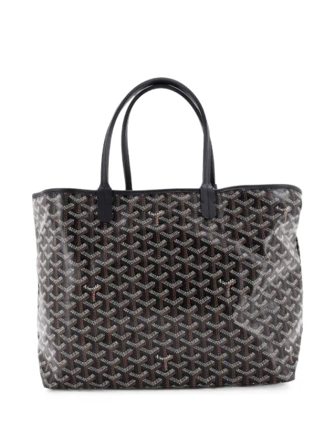 Goyard Pre-Owned Saint Louis Coated Canvas PM tote bag Black 06D2B4DZE5WL7ANP
