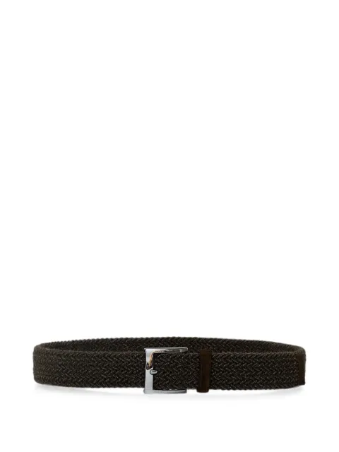 Orciani woven elasticated belt Brown U08431