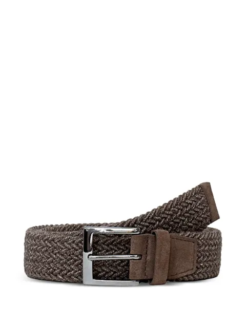 Orciani woven wool belt Brown U08431EWI