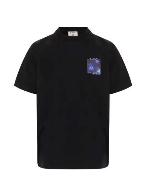Casablanca graphic-print T-shirt Black MAW26JTS00111