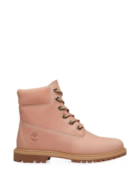 Timberland Premium 6-Inch leather ankle boots Pink TB0A5M5NA8M1