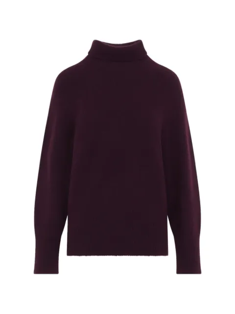 Giorgio Armani roll-neck cashmere sweater Purple GW004113AF29062