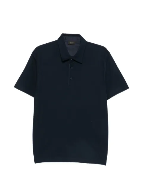 Brioni short-sleeve polo shirt Blue UJWA0LPA627
