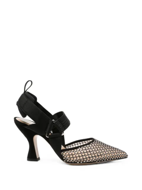 FENDI leather pumps Black 8J9243B18M