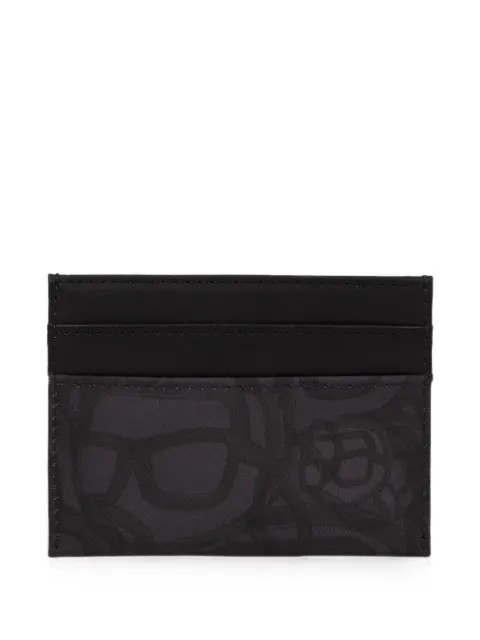Karl Lagerfeld Kikon logo-print cardholder Black B1M32058999