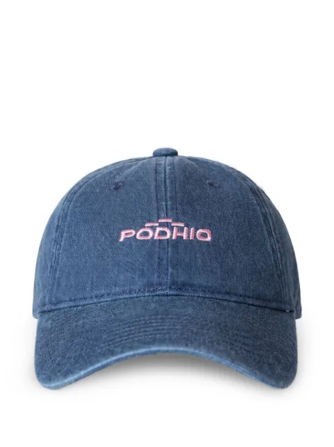 PODHIO logo-embroidered baseball cap Blue PD3031