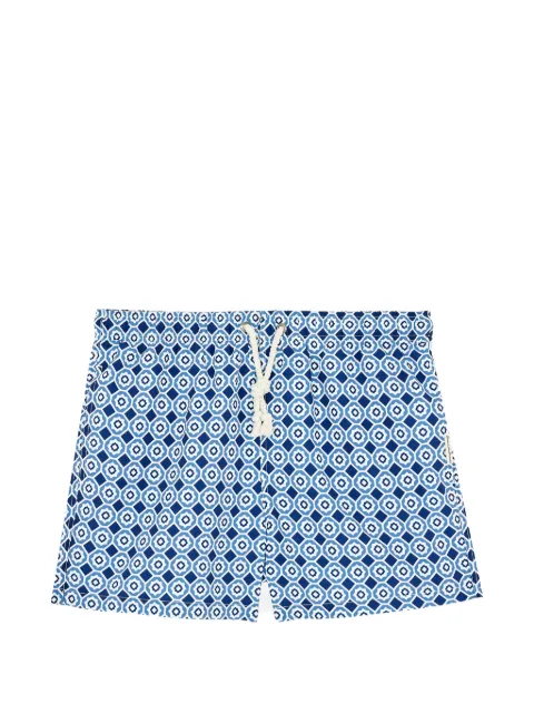GASSA D AMANTE Trani drawstring swim shorts Blue TRANI