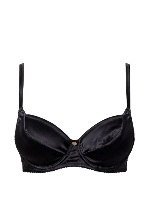 TWINSET satin underwire bra Black 241LL6E55