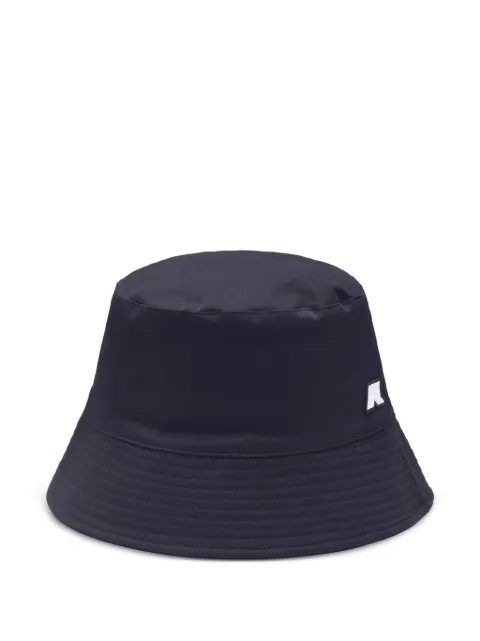 K-Way Pascalle logo-patch bucket hat Blue K8124YWUNISEX