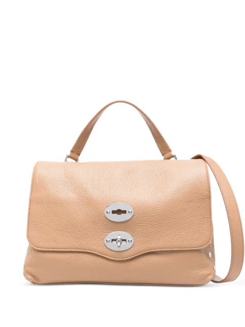 Zanellato small Postina leather tote bag Brown 0680100040000S