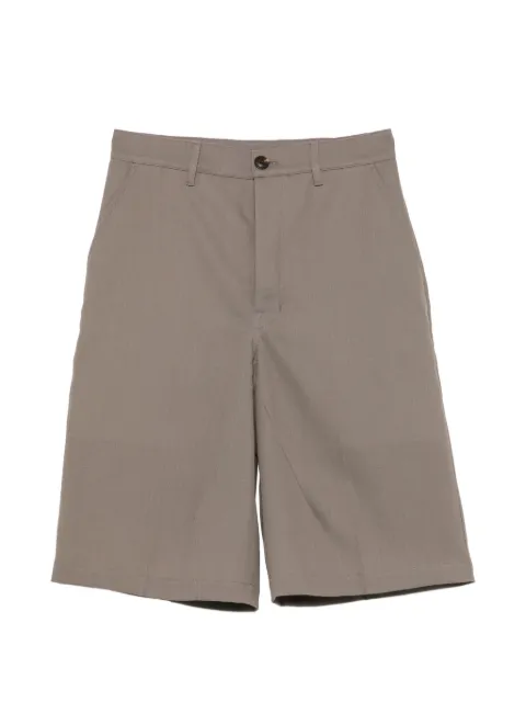 Rick Owens pressed-crease tailored shorts Grey RP02F5322WT