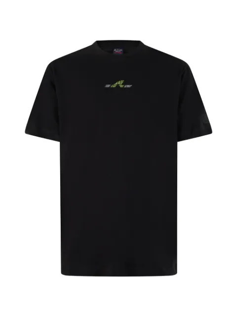Paul & Shark logo-print short-sleeve T-shirt Black 13311663