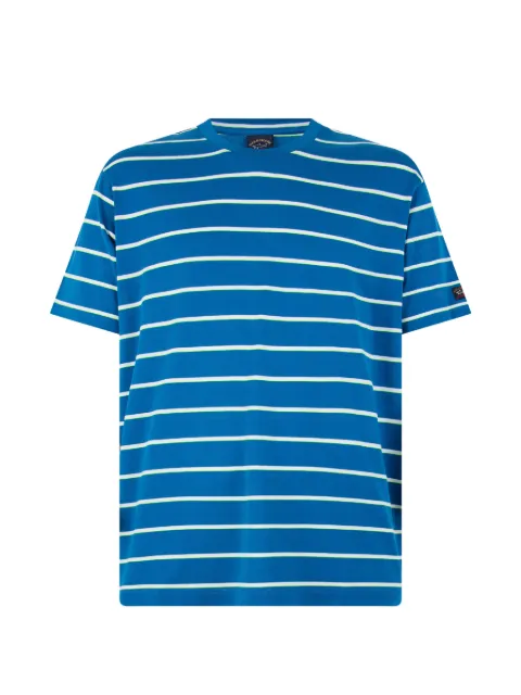 Paul & Shark striped short-sleeve T-shirt Blue 23411082