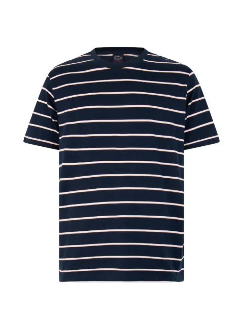 Paul & Shark striped short-sleeve T-shirt Blue 23411082