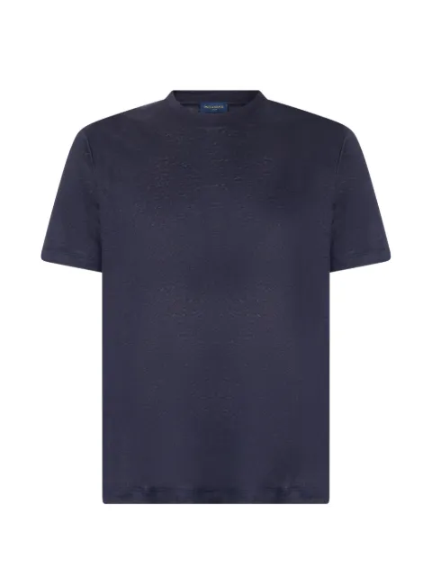 Paul & Shark linen short-sleeve T-shirt Blue 25411020