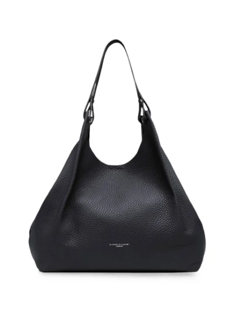 GIANNI CHIARINI Dua grained-leather tote bag Blue BS9720RN