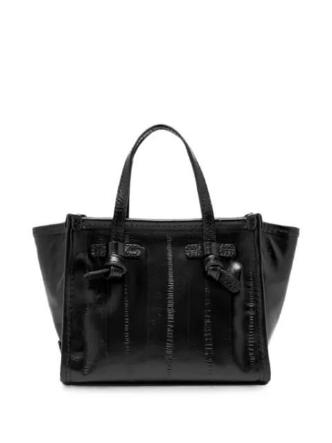GIANNI CHIARINI Miss Marcella knot-detail tote bag Black BS8065LXRY001