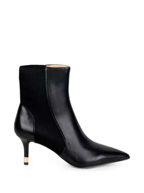 Furla pointed-toe panelled boots Black YL621FAX30000