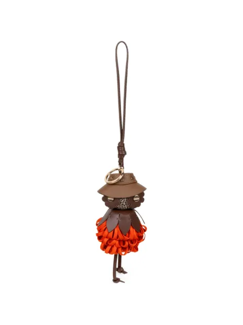 Borbonese doll-pendant key ring Brown 91070029I15333