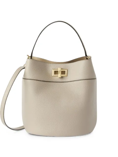 Furla Amelia leather bucket bag Grey WB01953HSF000