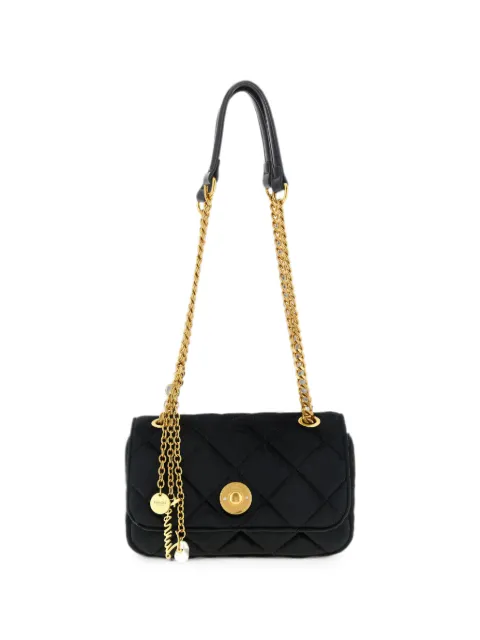 TWINSET quilted velvet shoulder bag Black 262TB7240