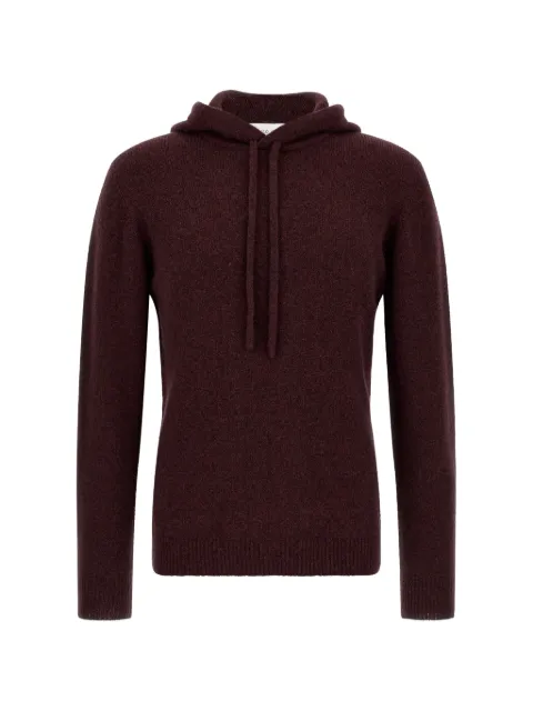 Roberto Collina drawstring hoodie Red 263MYB4000736