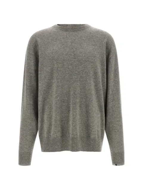 extreme cashmere n°476 April cashmere sweater Grey N476APRILGOAT