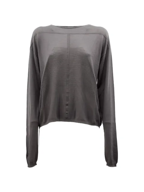 Rick Owens seam-detail sweater Grey RP02F5612WSL