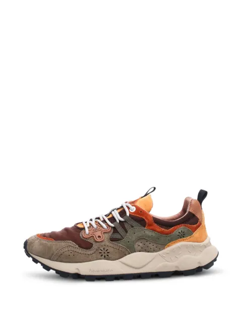 FLOWER MOUNTAIN Yamano 3 panelled sneakers Brown 2017818