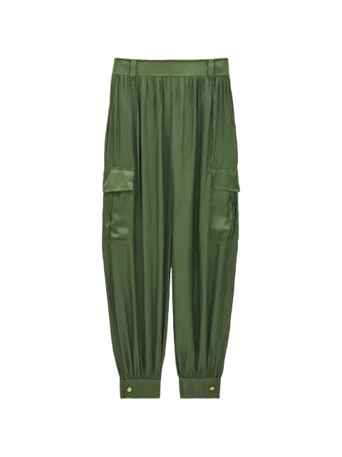 Ba&Sh Celia button-cuff cargo pants Green 1H26CELI