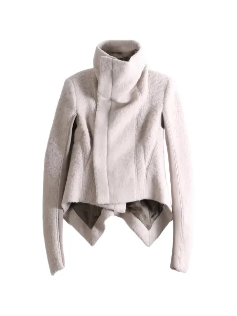 Rick Owens buttoned Naska jacket Neutrals RP02F5712WPA48