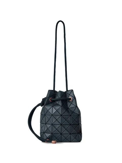 Bao Bao Issey Miyake Wring Denim geometric-panel shoulder bag Black BB66AG591