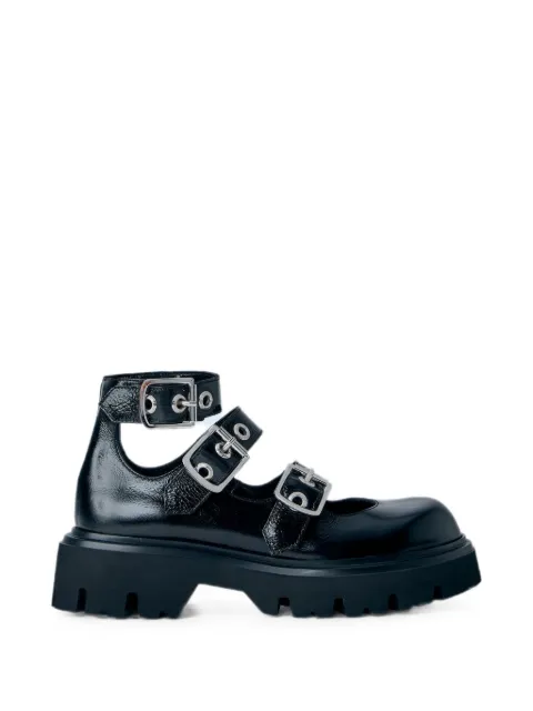 Vivienne Westwood triple buckle-fastening shoes Black 7201000NWL00FLN401