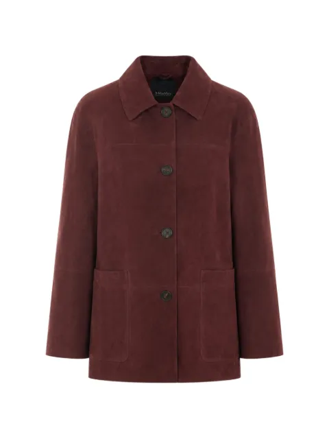 'S Max Mara Smmastrale suede jacket Red 2629446031600