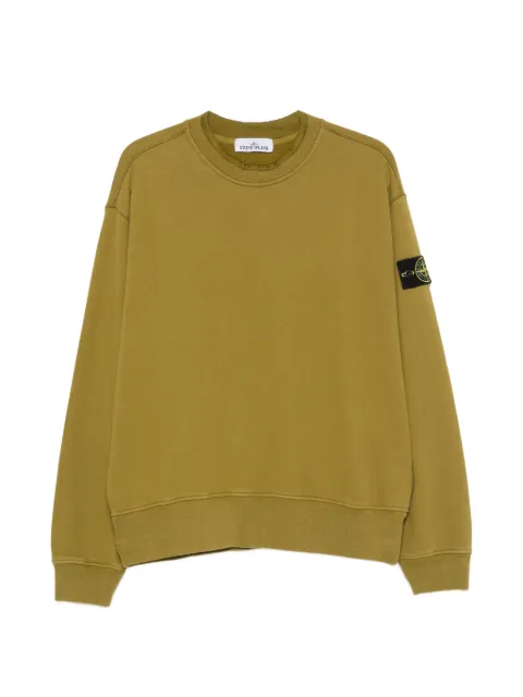 Stone Island logo-patch sweatshirt Green L2S156100022S0A20