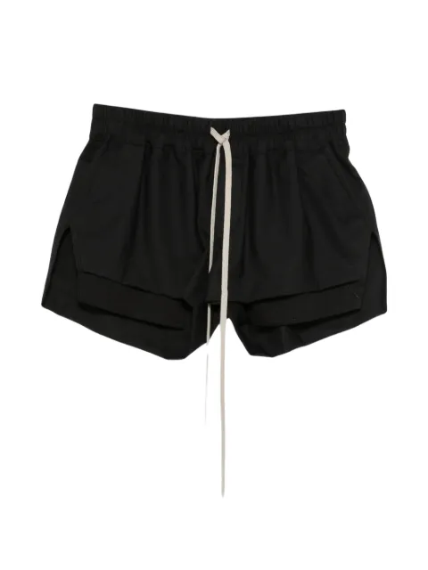 Rick Owens drawstring wool-blend shorts Black RP02F5316ZL