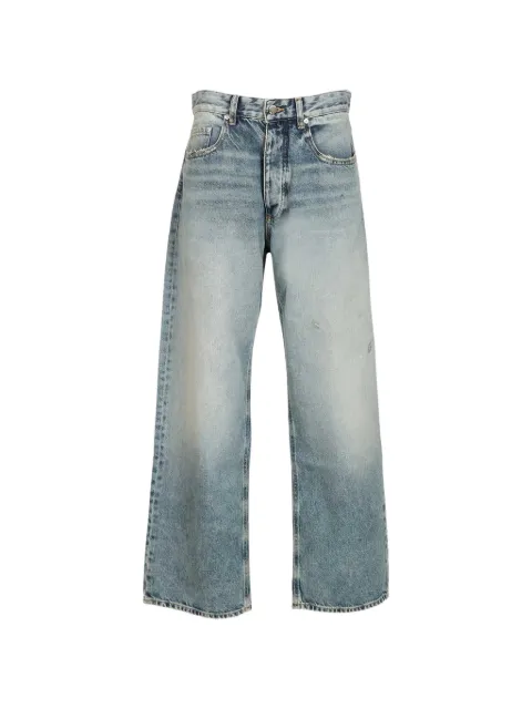 ICON DENIM Will faded distressed-effect jeans Blue WILLID8956SMOKEBLUE