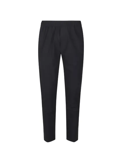 PMDS Steve logo-patch elasticated-waist trousers Black STEVE7350020