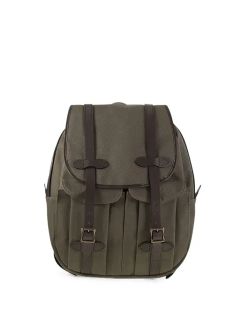 Filson large Rugged Twill backpack Green FMBAG0014