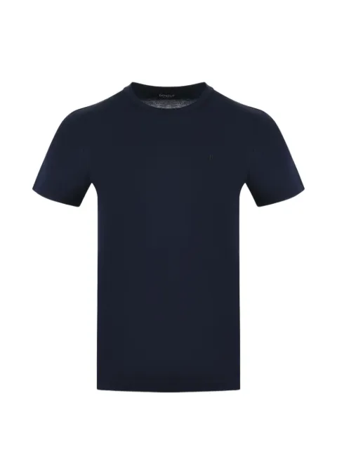 DONDUP logo-patch T-shirt Blue US198JF0271UZL4