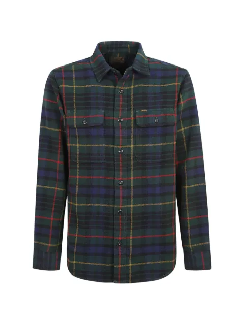 Filson tartan-check flannel shirt Green FMCAM0016304